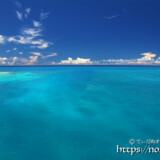 伊良部大橋から見る青い海