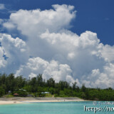 巨大な入道雲-パイナガマビーチ-