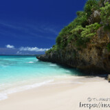 砂山ビーチの右端