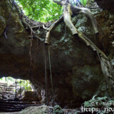 出口付近のらピュタの世界-牧山陣地壕