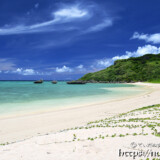 漁港脇の穴場ビーチ