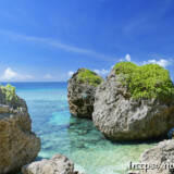 サバウツガーの青い海