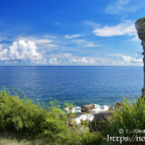 ムイガー断崖と海