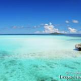 池間大橋から見る池間ブルーの海