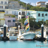 お正月の佐良浜漁港