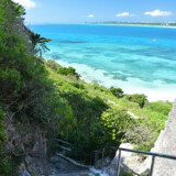 パチャの石段から見る海