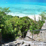 パチャの石段から見る海