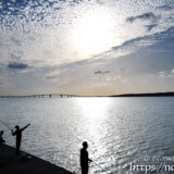 うろこ雲と釣り人-トゥリバー