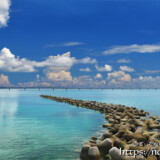 トゥリバーの青い海