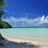 木陰でまったり-クウラビーチ