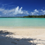 木陰でまったり-クウラビーチ