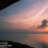 牧山展望台から見る夜明けの風景