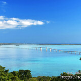 ベタ凪の海-牧山展望台から