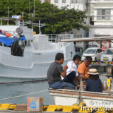 早朝からの酒盛り-伊良部島海神祭