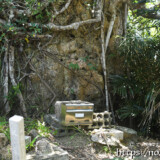 遠見台下の巨岩・トゥンバラ-大神島