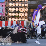 獅子を起こす獅子あやしの舞-久松の獅子舞