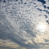 空を埋め尽くすひつじ雲