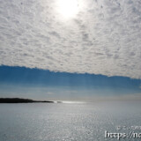 レースのような美しい雲