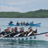 ゴール前の接戦-狩俣海神祭