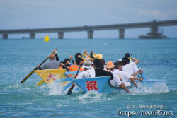 迫力満点の接戦-狩俣海神祭