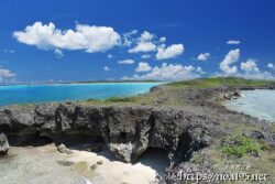 西平安名崎最北端の絶景