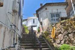 路地の風景-佐良浜集落