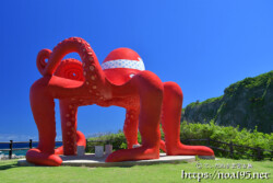 来間島「タコ公園」のタコ