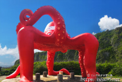 来間島「タコ公園」のタコ