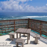 展望台と青い海-インギャーマリンガーデン