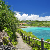 入江を巡る遊歩道-インギャーマリンガーデン