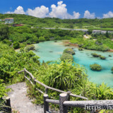 入江を巡る遊歩道-インギャーマリンガーデン