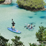 入江を巡るSUP-インギャーマリンガーデン