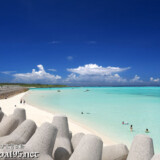 干潮の時に姿を見せるビーチ-下地島17END