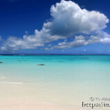 遠浅のビーチに浮かぶ雲-下地島17END