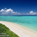 池間ブルーの海とビーチ-オハマ