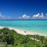 池間ブルーの海とビーチ-オハマ