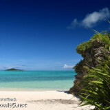 正面に見える大神島-オハマ