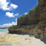 琉球石灰岩の壁-オハマ