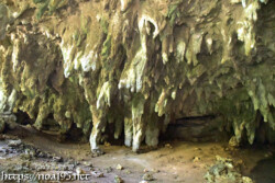 圧巻の鍾乳石-成川ガー