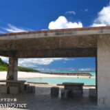 海辺の東家とパチャビーチ-来間漁港