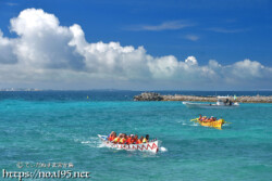 【ムトゥ対抗第1レース】ゴール前の接戦-池間島海神祭